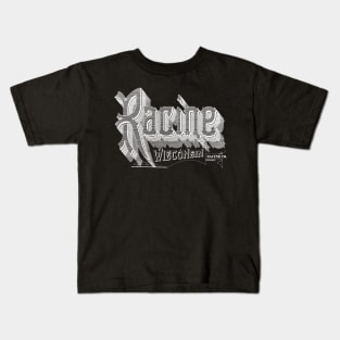 Vintage Racine, WI Kids T-Shirt